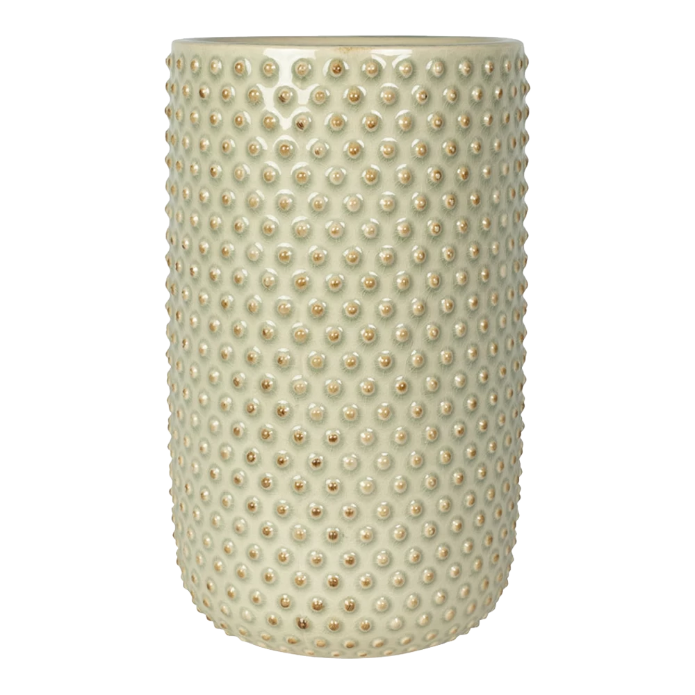 Bloempot Bolino Hoog - D18 X H29cm - Mint 1 Bloempot Bolino Hoog - D18 X H29cm - Mint