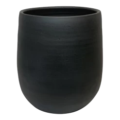 Bloempot Hamelton - D45 X H50cm - Mat Zwart