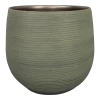 Bloempot Lydia - D36 X H32cm - Shiny Green