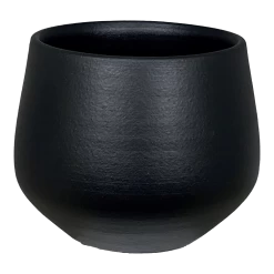 Bloempot Petra - D39 X H35cm - Mat Zwart
