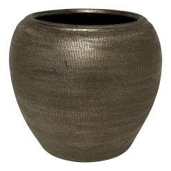 Bloempot Phoenix - D33 X H31cm - Zilver