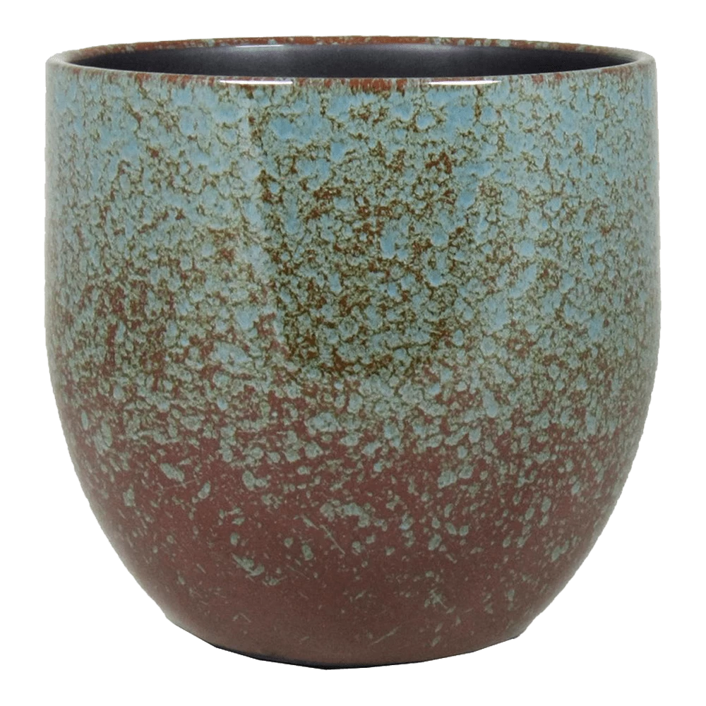 Bloempot Sepp - D34 X H34cm - Blauw 1 Bloempot Sepp - D34 X H34cm - Blauw