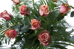 Boeket Rosa Roze Middel -Woondecoratie Winkel boeket rosa roze boeketten 3 1