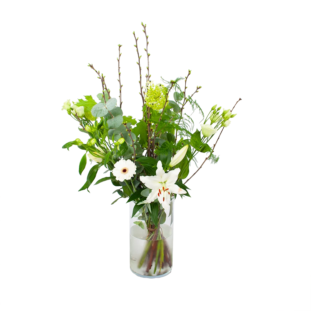 Boeket Witte Winter Groot 1 Boeket Witte Winter Groot