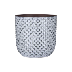 Bloempot Daan - D21.5 X H20.5cm - Blauw