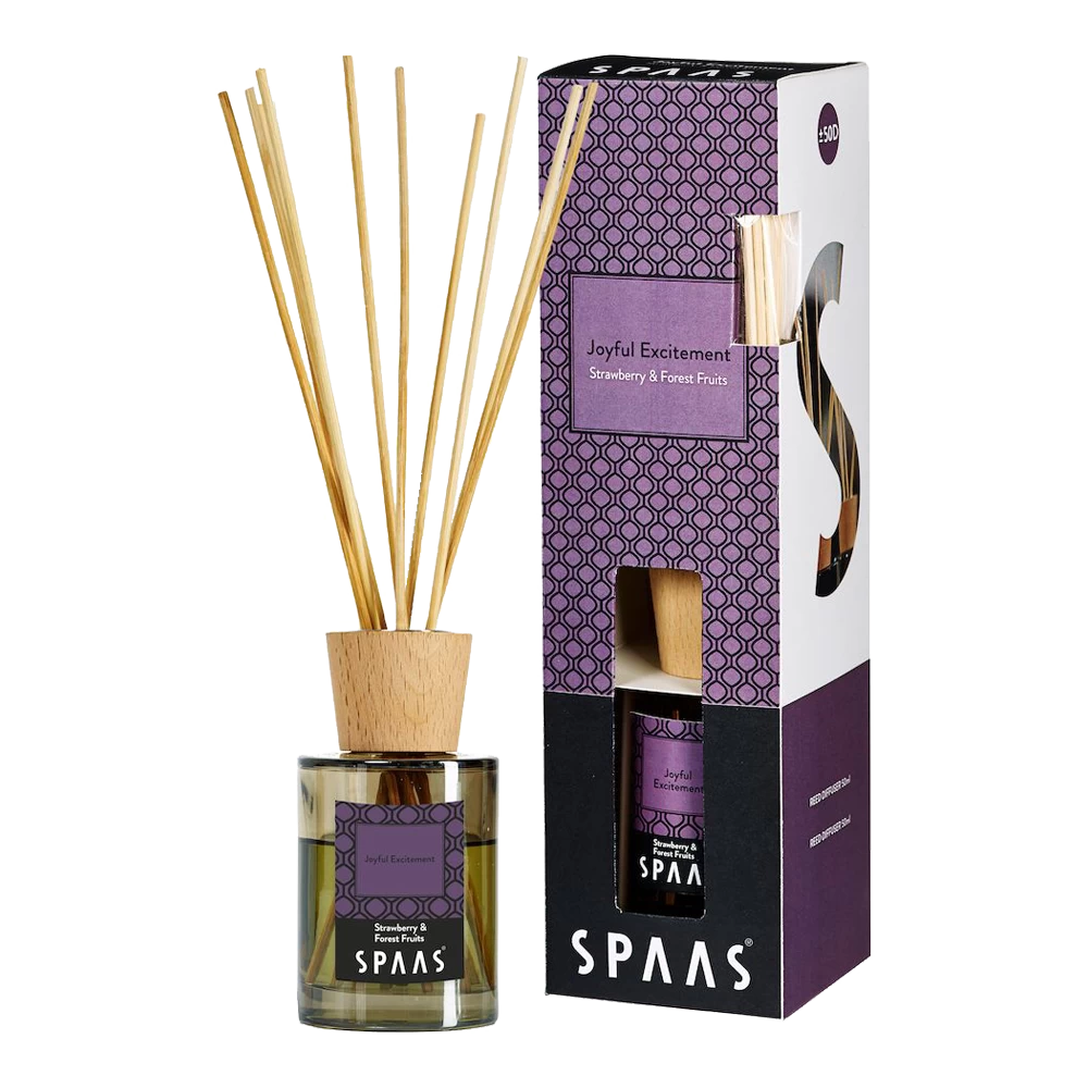 Geurstokjes Spaas - 80ml - Joyful Excitement 1 Geurstokjes Spaas - 80ml - Joyful Excitement