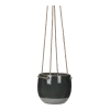 Hangpot Resa - D13,5 X H11,5cm - Donkergrijs