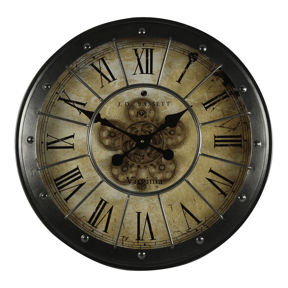 Klok Grant Grijs U00f8 59,9 Cm - Wandklok 1 Klok Grant Grijs U00f8 59,9 Cm - Wandklok