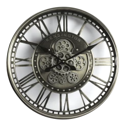 Klok Levi Silver U00f8 53,5 Cm - Wandklok