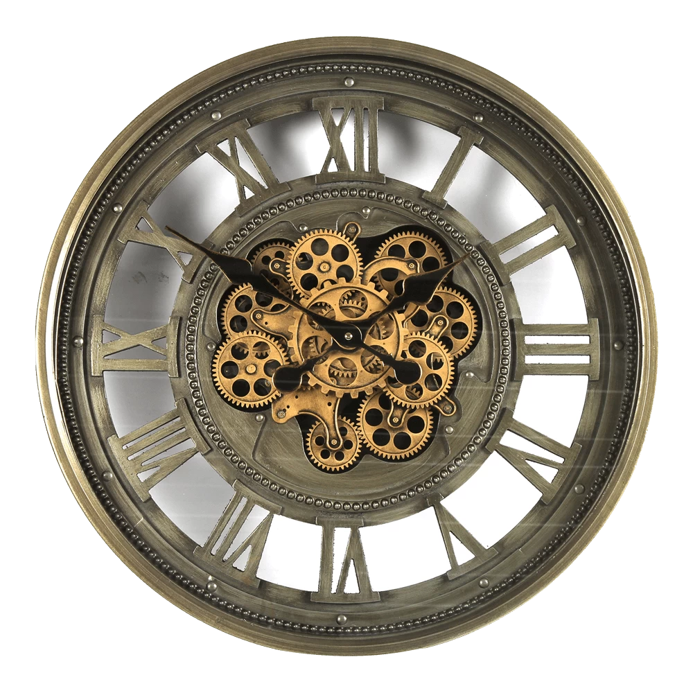 Klok Marinus Grijs U00f8 60 Cm - Wandklok 1 Klok Marinus Grijs U00f8 60 Cm - Wandklok