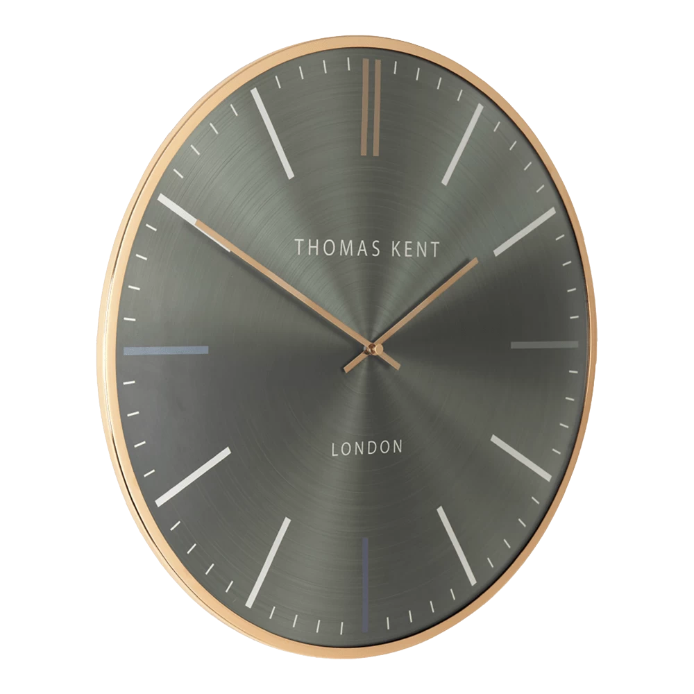 Klok Oyster Advocado Groen/goud U00f8 65 Cm - Wandklok 1 Klok Oyster Advocado Groen/goud U00f8 65 Cm - Wandklok