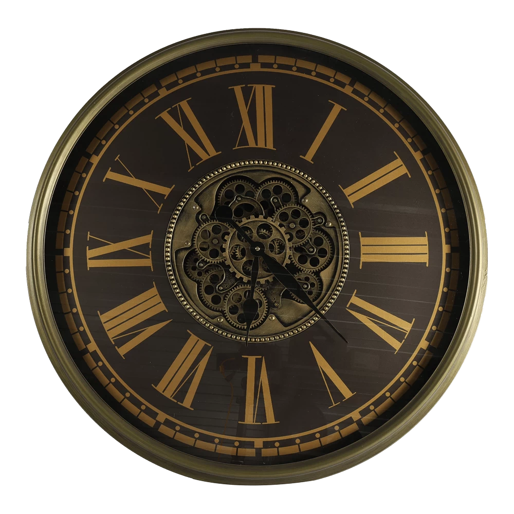 Klok Thom Zwart U00f8 80 Cm - Wandklok 1 Klok Thom Zwart U00f8 80 Cm - Wandklok