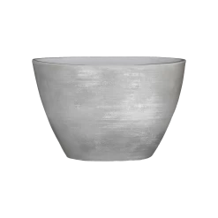Bloempot Lester Ovaal - L30 X B17 X H19cm - Lichtgrijs