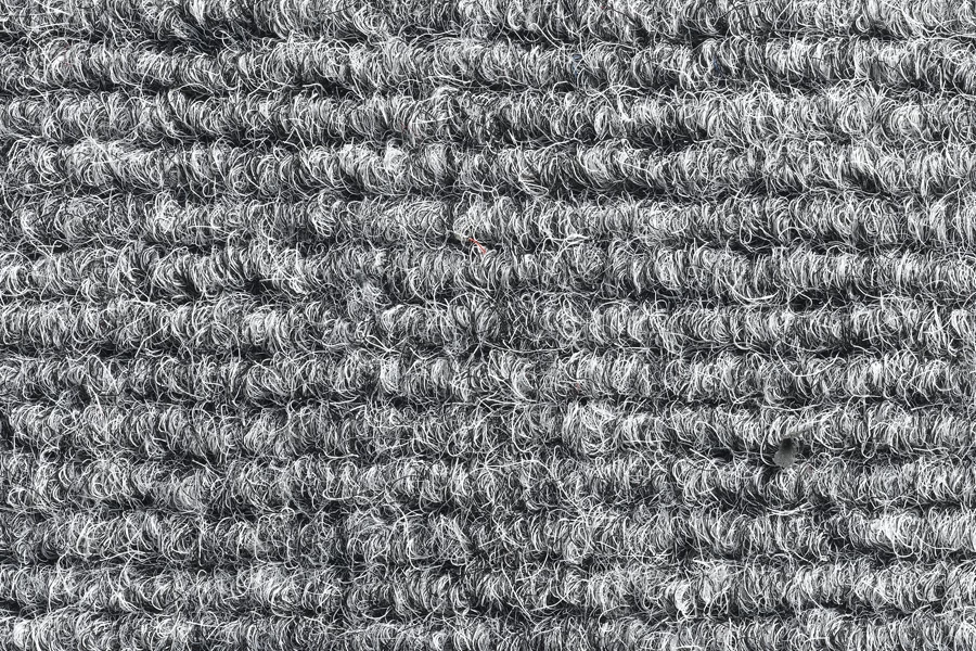 Mega Ribmat - 80x50cm - Lichtgrijs - Deurmat 2 Mega Ribmat - 80x50cm - Lichtgrijs - Deurmat - Afbeelding 2