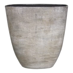 Bloempot Mira Ovaal - L51 X B17 X H57cm - Wit