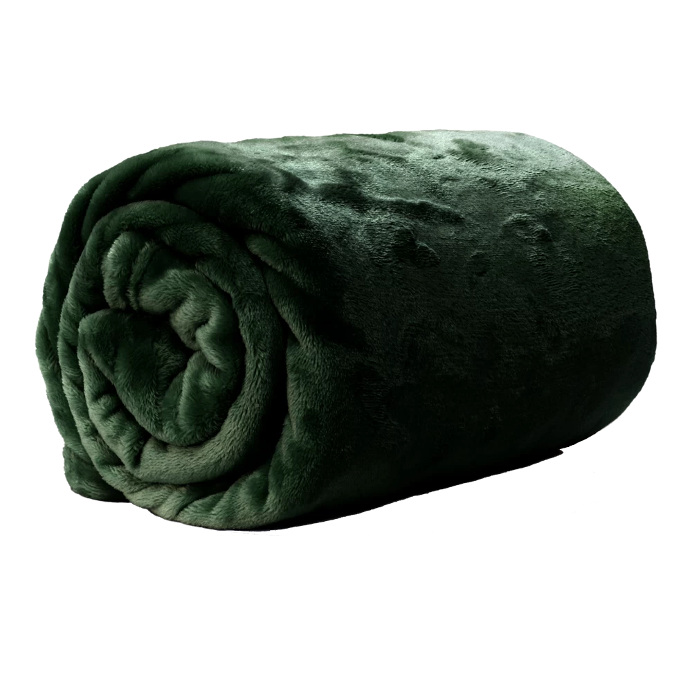 Unique Living Plaid Enzo - 130x180cm - Dark Green 1 Unique Living Plaid Enzo - 130x180cm - Dark Green