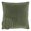 Unique Living Sierkussen Janna - 45x45cm - Deep Green