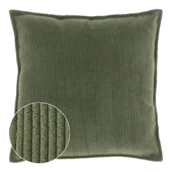 Unique Living Sierkussen Janna - 45x45cm - Deep Green