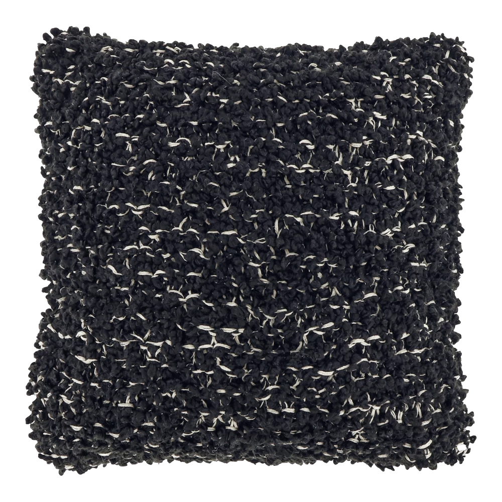 Unique Living Sierkussen Joey - 45x45cm - Black 1 Unique Living Sierkussen Joey - 45x45cm - Black