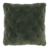 Unique Living Sierkussen Quincy - 45x45cm - Deep Green