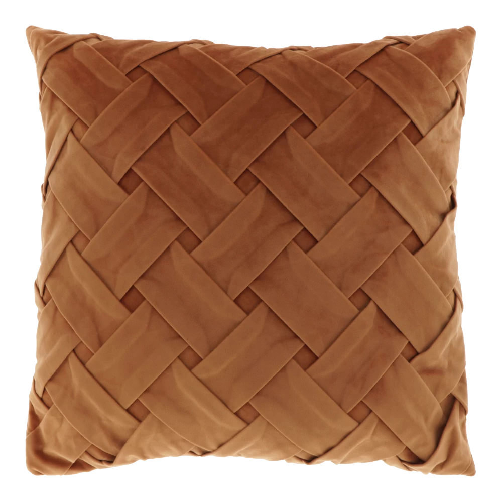 Unique Living Sierkussen Viktor - 45x45cm - Leather Brown