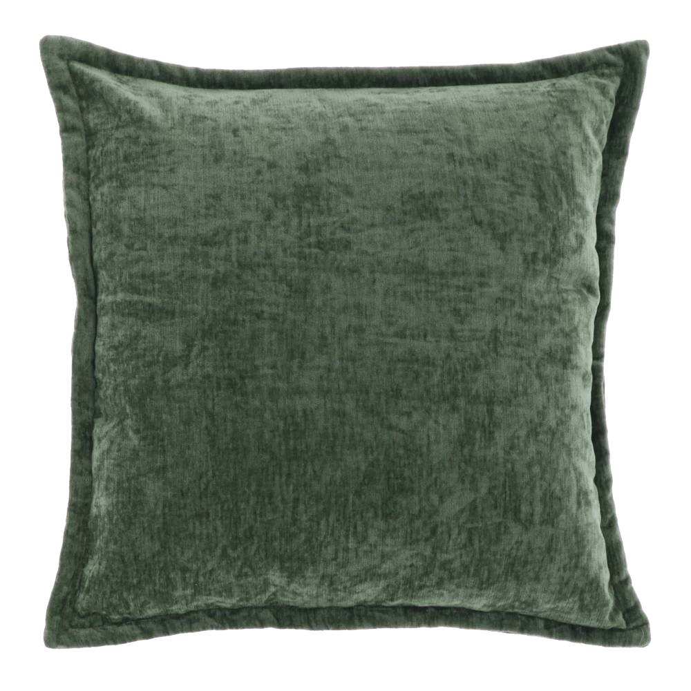 Unique Living Sierkussen Viola - 45x45cm - Laurel Green 1 Unique Living Sierkussen Viola - 45x45cm - Laurel Green