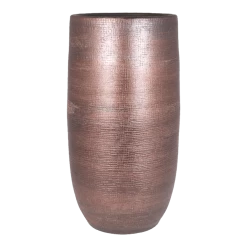 Bloempot Mira Hoog - D29 X H60cm - Koper