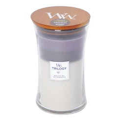 Woodwick Amethyst Sky Trilogy Large Candle - Geurkaars