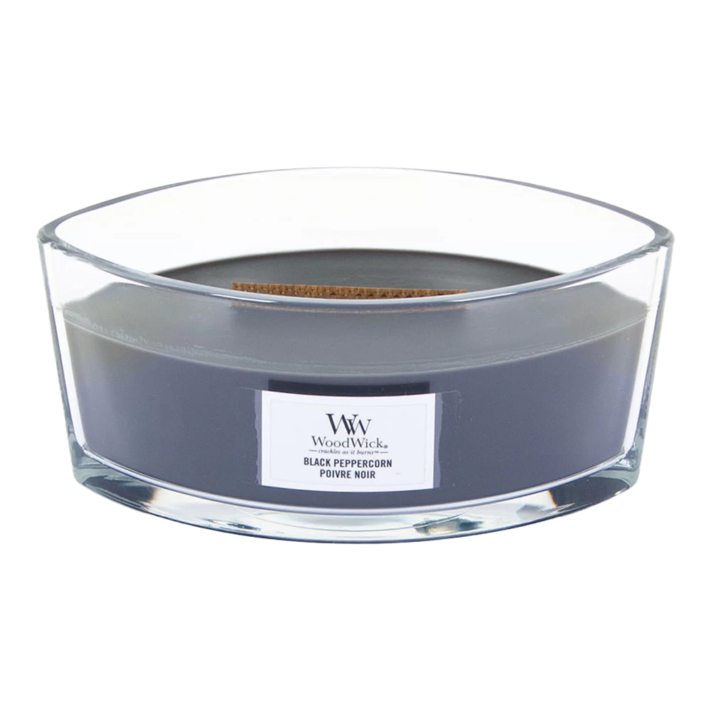 Woodwick Black Peppercorn Ellipse Candle - Geurkaars 2 Woodwick Black Peppercorn Ellipse Candle - Geurkaars - Afbeelding 2