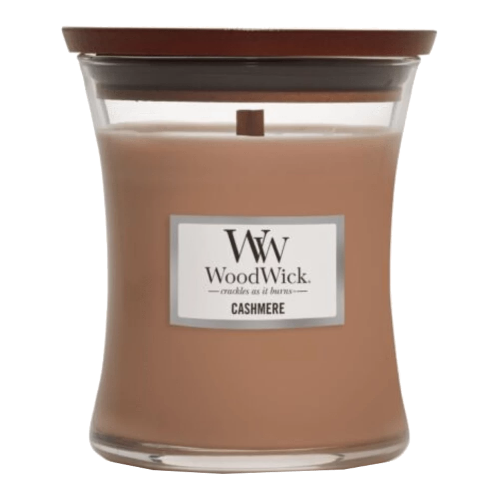 Woodwick Cashmere Mini Candle - Geurkaars 1 Woodwick Cashmere Mini Candle - Geurkaars