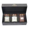 Woodwick Deluxe Gift Set Mini Jar Woody - Geurkaars