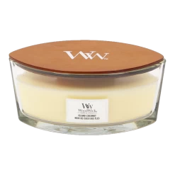 Woodwick Island Coconut Ellipse Candle - Geurkaars