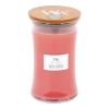 Woodwick Melon & Pink Quartz Large Candle - Geurkaars