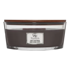 Woodwick Sand & Driftwood Ellipse Candle - Geurkaars