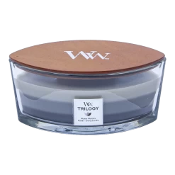 Woodwick Trilogy Warm Woods Ellipse Candle - Geurkaars