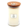 Woodwick White Teak Large Candle - Geurkaars